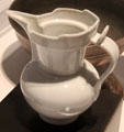 Porcelain pitcher from Jingdezhen, China at Aga Khan Museum. Toronto, ON.