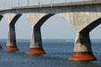 Spans of Confederation Bridge to PEI. PE