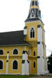 Spire of St. Patricks Church in Grand River. PE.