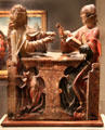 Education of the Virgin wood sculpture from central Germany at Montreal Museum of Fine Arts. Montreal, QC.