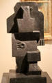 Man with Guitar bronze sculpture by Jacques Lipchitz at Montreal Museum of Fine Arts. Montreal, QC.