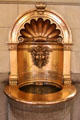 Neo-baroque style water fountain in Hamburg City Hall. Hamburg, Germany.