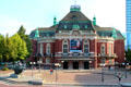 Laeiszhalle concert venue on Johannes-Brahms-Platz. Hamburg, Germany