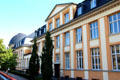 Bucerius Law School Jungiusstraße at St Pauli on Old Botanical Garden. Hamburg, Germany.