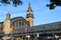 Central rail station & towers. Hamburg, Germany