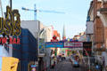 Main street in Reeperbahn. Hamburg, Germany.