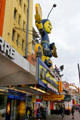 Street in Reeperbahn. Hamburg, Germany.