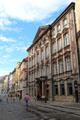 Residenzstraße streetscape with Preysing Palace. Munich, Germany.