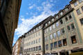 Residenzstraße streetscape. Munich, Germany.