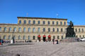Munich Residenz a palace expansion done under King Ludwig I of Bavaria. Munich, Germany.