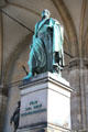 Carl Philipp von Wrede sculpture by Ludwig von Schwanthaler at Feldherrnhalle. Munich, Germany.