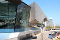 Deconstructivist exterior of BMW World. Munich, Germany.