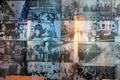 Photographic display of Nazi times at German Resistance Memorial Center. Berlin, Germany.