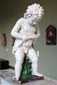 Boy as Fountain statue ceramic by Andrea della Robbia of Florence at Bode Museum. Berlin, Germany