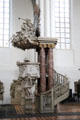 Pulpit at St. Mary's Church. Berlin, Germany