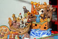 Noah's Ark in toy store window. Aachen, Germany
