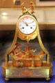 Empire Style Clock with pendulum with Urania belonging to Napoleon I at New Aachen City Museum. Aachen, Germany.