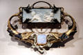 Breast ornament with fish, opal & cameo with sea maidens by René Lalique at Hamburg Decorative Arts Museum. Hamburg, Germany