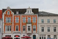 Heritage buildings in Old Town. Stralsund, Germany.