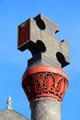 Market cross in center of Hauptmarkt. Trier, Germany.