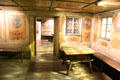 Room painted panels from Tirol at Bavarian National Museum. Munich, Germany.