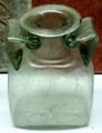 Roman glass amphora found in Lauingen at Bavarian State Archaeological Collection. Munich, Germany