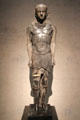 Egyptian-style Roman royal statue of marble from Hadrian's Villa in Tivoli at Museum Ägyptischer Kunst. Munich, Germany.