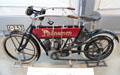 Phänomen motorcycle from Sachsen at Deutsches Museum Transport Museum. Munich, Germany.