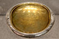 Silver dish with gilded interior by Henry van de Velde made by Theodor Müller jewelry of Weimar, Germany at Pinakothek der Moderne. Munich, Germany.