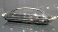 Sterling silver asparagus terrine by Svend Weihrauch of Arhus, Denmark at Pinakothek der Moderne. Munich, Germany.