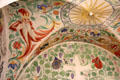 Painted ceiling at Bamberg City Museum. Bamberg, Germany.