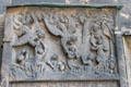 Resurrection carving at St Sebaldus Church. Nuremberg, Germany.