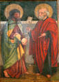 St James Greater & St Peter painting at St Lawrence Church. Nuremberg, Germany.