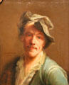 Self-portrait by Christian Seybold of Vienna at Germanisches Nationalmuseum. Nuremberg, Germany.