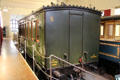Bismarck's private rail salon at Nuremberg Transport Museum. Nuremberg, Germany.