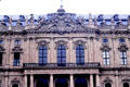 Entrance to Würzburg Residenz which belonged to Counts of Schöenborn. Würzburg, Germany.