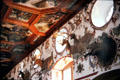 Knights' Hall detail at Weikersheim Palace. Weikersheim, Germany.