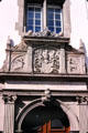 Doorway of Alte Kanzlei on Schillerplatz. Stuttgart, Germany.