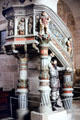 Pulpit in Bebenhausen Abbey church. Germany