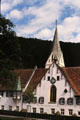 Blaubeuren Abbey with many changes over the centuries. Blaubeuren, Germany