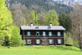 Building that housed staff during construction of Linderhof Castle. Ettal, Germany.