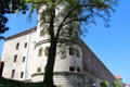 Danube Schwabian Museum, in former Ulm Federal Fortress, features history of German population which lived 18thC to post WWII in Central Europe. Ulm, Germany