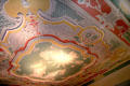 Ceiling panel in museum at Kloster Wiblingen. Ulm, Germany.