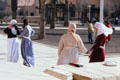 Visitors at Alabaster Mosque in Cairo. Egypt.