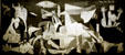Guernica painting by Pablo Picasso about Nazi German bombing of Guernica, Spain during Spanish Civil War formerly in MoMA now in Museo Reina Sofia. Madrid, Spain