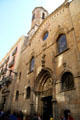 St James Church on Carrer de Ferran 28. Barcelona, Spain.