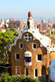 Gatekeeper's pavilion at Parc Güell. Barcelona, Spain.