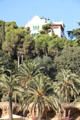 Casa Dr. Trias built for attorney Martí i Domenech, friend of Güell & Gaudí, in Parc Güell. Barcelona, Spain.