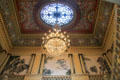 Entrance lobby of Palau Reial de Pedralbes. Barcelona, Spain.
