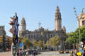 Central Post Office. Barcelona, Spain.